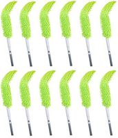 Quickie Mfg 099M-6 Washable Microfiber Flexible or Flex Duster, Extends 6-Ft. - Quantity 12