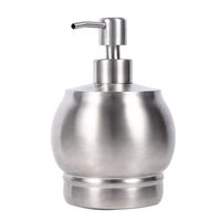 Masik 550 ml Stainless Steel soap Liquid Pump Lotion Bottle Kitchen Bathroom Detergent Shampoo Shower Hand Bottle Pump