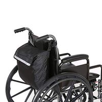 Rojuicy Wheelchair Bag Wheel Chair Storage Tote,Shopping Mobility Storage Waterproof Black Bag,for Wheelchair,Made of Tough and Durable Waterproof Oxford Cloth