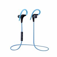 1 x Case Safety Wireless Bluetooth Stereo Headphone Earphone for iPhone LG Samsung, Case Included, Blue