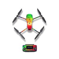 HMANE Full Body Skin Stickers Decal Waterproof Carbon Cover Protector PVC Skin Wrap Cover Kit Drone for DJI Mavic 2 PRO/Mavic 2 Zoom - (M2-C)