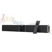 Sound Bar Yoogui Wired and Wireless Connection 3D Surround Sound Speaker Bar Bluetooth Home Theater with 5.1 Channel Remote Control Dual Connection Methods for TV PC Smartphones Music and Movie