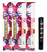 Herb Airtight Pocket Protector with Organic Hubba Bubba Hemp Wraps Vegan Non-GMO 3 Count DC Crafts Nation - Flag Leaf