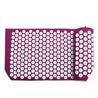 Ting room Massage Mat Acupressure Mat 67cm42cm Yoga Lotus Spike Acupuncture Mat Relieve Back Body Pain Spike Acupuncture Yoga Mat,Purple