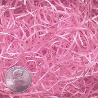 4oz Bag Light Pink VERYFINE Fine Cut Gift Basket Shred Paper Grass Filler Bedding nfLG -412