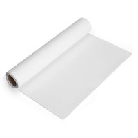 White Heat Transfer Vinyl Roll 12''x5' Iron-On Vinyl White HTV Vinyl for T-Shirt Silhouette Cameo Cricut Machines Craft Cutters 12 Inches by 5 Feet