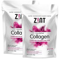 Zint Collagen Peptides Powder (20 oz Bundle, 2 x 10 oz): Paleo-Friendly, Keto-Certified, Grass-Fed Hydrolyzed Collagen Protein Supplement - Unflavored, Non GMO