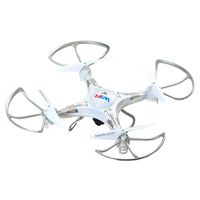 OOFAY Drone with Camera KK6 Remote Control Aircraft WIFI Real-Time Aerial Drone High-Altitude Quadrocopter Charging Helicopter Toy , white