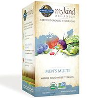 Garden of Life Multivitamin for Men - mykind Organic Men's Whole Food Vitamin Supplement, Vegan, 60 Tablets