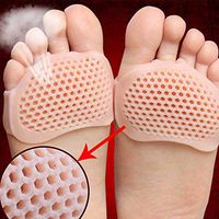 Metatarsal Pads,CCatyam,Breathable Ball of Foot Pain Relief Cushions for Women Men Heel Insoles Soft Safe Shoe Inserts (6 Pairs, Beige)