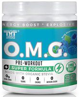OMG Preworkout Drink for Men and Women with Electrolytes, Organic Caffeine and Organic Stevia| Scientifically Crafted Boost Energy, Stamina, Mental Clarity, Focus and Performance