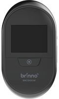 Brinno Duo Front Door Peephole Camera SHC1000W - Smart Home Security System with Mobile and Live Feed - Dual Image Storage with Data Privacy - No Fees, Quick, Easy Installation, Theft-Proof Design