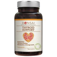 Thyroid Enhance - Premium Thyroid Support Complex with L-Tyrosine & Iodine for Thyroid Health, Metabolism, Hormone Levels (60 Capsules) - Bonsai Naturals
