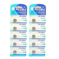 CR1225 DL1225 3V Coin Cell Lithium Batteries for Thermometer (10pc)