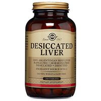 Solgar – Desiccated Liver, 250 Tablets