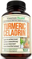 Turmeric Curcumin with Celadrin and Bioperine Supplement. Antioxidant Properties for Joint Mobility and Flexibility Support. Aids Healthy Cartilage, Knee Function and Supports Inflammatory Response