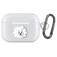 Youyouchard BTS Airpods Case, KOYA RJ SHOOKY MANG CHIMMY TATA Cooky Airpods Case AirPods Accessories Portable & Protective Cover Case for Airpods Pro 3(RJ)