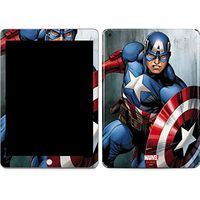 Skinit Decal Tablet Skin for iPad 9.7in (2018) - Officially Licensed Marvel/Disney Captain America Design