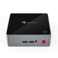 Beelink J45 Mini PC LPDDR4 8GB / 256GB SSD Intel Apollo Lake Gemini J4205 Quad Core Graphics 505 Dual HDMI 4K Output Mini Computer (1000Mbps/LAN 2.4+5.8GHz WiFi)