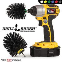 Grill Brush - Grill Cleaner - BBQ Grill Accessories - Grill Scraper - Wire Brush Attachment Alternative - Oven Rack Cleaner - BBQ Tools - Rust Removal - Loose Paint - Graffiti Removal Stone, Concrete