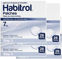 Novartis Habitrol 7mg Nicotine Patches, Step 3. Stop Smoking. 4 Boxes of 28 Each (112 Patches) 7 MG