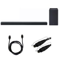 LG SK8Y 2.1-Channel Hi-Res Audio Soundbar with Dolby Atmos + 6ft Optical Toslink 5.0mm OD Audio Cable + 6ft HDMI Cable + 1 Year Extended Warranty