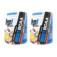 BPI Sports Best BCAA Peptide Linked Branched Chain Amino Energy Powder, 10.58oz, Pack of Two 30 Servings (Fruit Punch 2 x 30svg)