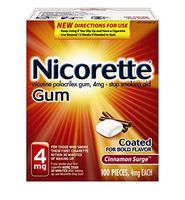 NICORETTE Gum 4 MG KIT CINNAMN 100