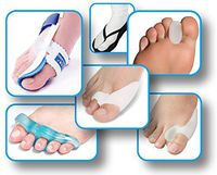 Utrax Hallux Valgus Orthotics Set Bunion Toe Separator Big Toe Night Splint Straightener Protector Foot Pain Relief