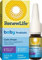 Renew Life Baby Probiotic - Baby Probiotic Colic Drops - Gluten Free Probiotic Supplement - 1 Billion CFU - 27 Fl. Oz.