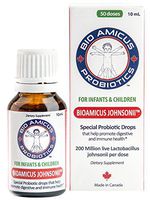 BIOAMICUS JOHNSONII Probiotic Drops 10ml with NEW EASY FLOW DROPPER