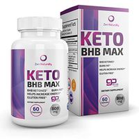 Keto BHB Max Diet Pill Supplement - BHB Salts - Caffeine Free- Effective Appetite Suppressant - Good for Keto Newbie Thru to Maintaining Healthy Weight Loss