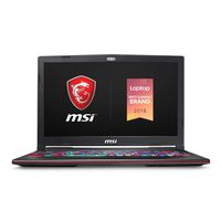 MSI GL63 9SDK-610 15.6" Gaming Laptop, 120Hz Display, Intel Core i7-9750H, NVIDIA GeForce GTX1660Ti, 16GB, 512GB NVMe SSD