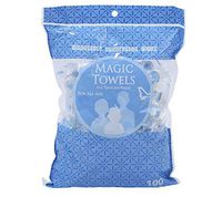 Compressed Towels, 100 PCS Wizzy Wipes Toilet Paper Tablets Wissy Wipes Disposable Compressed Towel Tablet Toilet Paper Pills Hand Face Towel for Home Outdoor Travel Camping