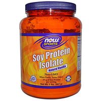 Soy Protein Isolate Natural Vanilla by Now Foods - 2 lbs