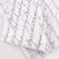 Wrap Flower Sydney Paper, Stripe Letter Flowers Packaging Material Bouquet Lining Wrapper Fruit Wrapper, 60-70CM (Color : B)