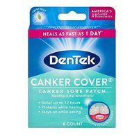 DenTek Canker Cover Patch, Canker Sore Treatment, 6 Patches