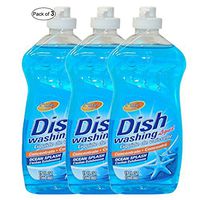 Pure Dishwash Liquid Ocean Splash(560ml) (Pack of 3)