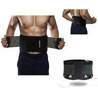 Back Brace Support Belt - Helps Relieve Lower Back Pain, Sciatica, Scoliosis, Herniated Disc or Degenerative Disc Disease (L/XL)