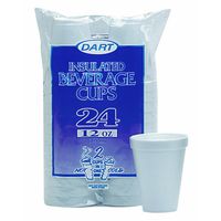 Dart 12-Ounce Foam Cups (Pack of 12)