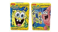 Spongebob Squarepants 2 Pack Adhesive Bandages for Minor Cuts and Scrapes, Assorted Designs