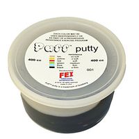 CanDo Puff LiTE Exercise Putty, Black: X-Firm, 13.5 oz