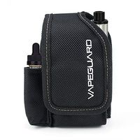 Vape Bag - Vapeguard Case Travel Holder Vapor Carrying Pouch. Vaping Organizer Carry with Belt Clip, Carabiner or Lanyard, for Box Mods, Battery, Charger, e-Juice, Tank, Kit, Supplies