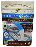 CHOCOBiotics® -70% Sugar Free Dark Probiotic Chocolate - 4 Pack