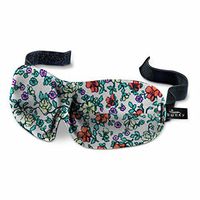 Bucky 40 Blinks Ultralight & Comfortable Contoured, No Pressure Eye Mask for Travel & Sleep, Perfect with Eyelash Extensions - Ditsy Floral