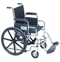 Venture Light Hemi Wheelchair, 18"W x 16"D, Swingaway Footrests