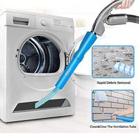 Haphome Dryer Vent Cleaner Kit, Dryer Snake lint Remover Quickly Removes Lint,Dryer lint Removal Kit Over 3.5-Feet Long，Attachment for Dryer lint Cleaner (1 Pack)