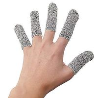 EudoUS 20PCS Finger Cots Cut Resistant Protection Glove Life Extender Finger Sleeves Substitute for A Full Glove