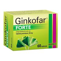 GINKOFAR Forte - 60 tablets - Ginkgo bilobae