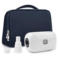 Tiscen CPAP Cleaner and Sanitizer w/Sanitizing Bag, Compatible Heated Hose Adapter, Air Mini Adapter, Portable and Rechargeable Mask Tube Cleaner